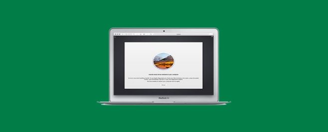 Ошибка при установке MacOS
