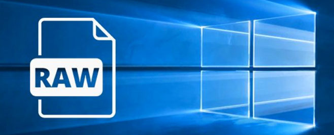 raw windows 10