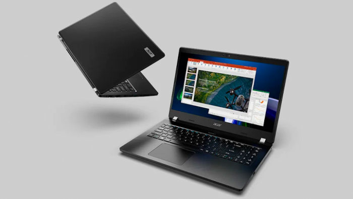 Acer представила TravelMate P2 с AMD Ryzen Pro 5000