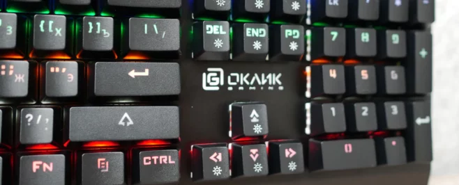 Oklick 920G IRON EDGE – механическая клавиатура